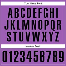 Load image into Gallery viewer, Custom Medium Purple Black-White 3D Pattern Design Animal Leopard Performance Polo Shirt