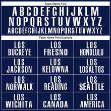 Load image into Gallery viewer, Custom Navy White-Bay Orange 3D Pattern Design Animal Lion Performance Polo Shirt