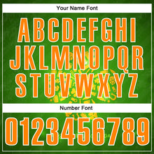 Load image into Gallery viewer, Custom Green Bay Orange-White 3D St. Patrick's Day Shamrock Performance Polo Shirt