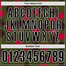 Load image into Gallery viewer, Custom Green Black-White 3D Gambling Poker Performance Polo Shirt