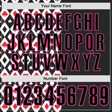 Load image into Gallery viewer, Custom Black Pink 3D Gambling Poker Performance Polo Shirt