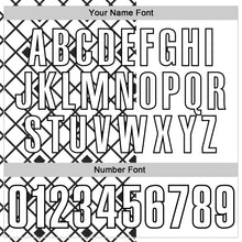 Load image into Gallery viewer, Custom White Black 3D Tennis Performance Polo Shirt