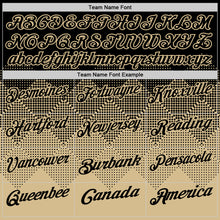 Load image into Gallery viewer, Custom Black Vegas Gold 3D Gradient Square Shape Performance Polo Shirt