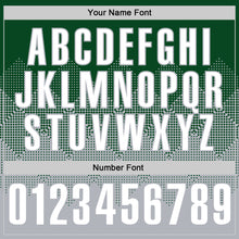 Load image into Gallery viewer, Custom Green White-Gray 3D Gradient Square Shape Performance Polo Shirt