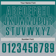 Load image into Gallery viewer, Custom Teal Gray 3D Gradient Square Shape Performance Polo Shirt