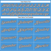 Load image into Gallery viewer, Custom Powder Blue Gray-Steel Gray Performance T-Shirt