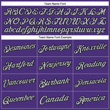 Load image into Gallery viewer, Custom Stitched Purple Black-Gray Sports Pullover Sweatshirt Hoodie