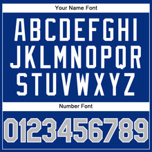 Load image into Gallery viewer, Custom Royal Gray-White Performance T-Shirt