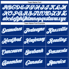 Load image into Gallery viewer, Custom Royal Red-White Performance T-Shirt