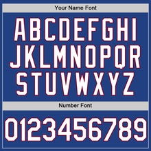 Load image into Gallery viewer, Custom Royal White-Maroon Authentic Throwback Baseball Jersey