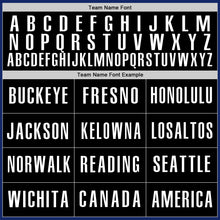 Load image into Gallery viewer, Custom Royal Black-White Authentic Baseball Jersey