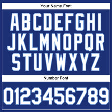 Load image into Gallery viewer, Custom Stitched Royal White-Light Blue Sports Pullover Sweatshirt Hoodie