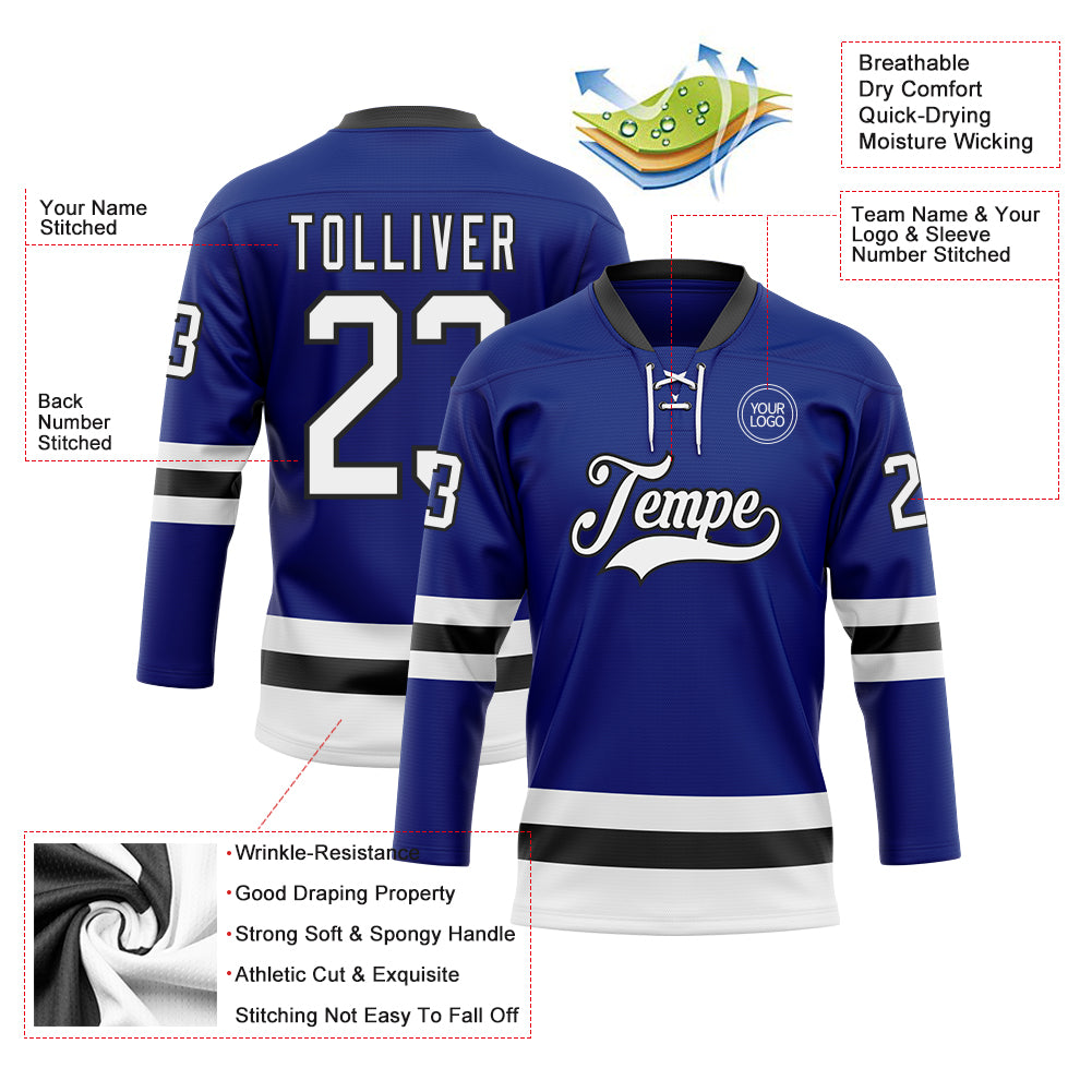 Custom Royal White-Gray Classic Tops Casual Fake Sleeve Basketball Jersey