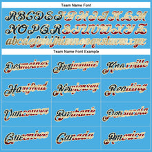 Load image into Gallery viewer, Custom Sky Blue Vintage USA Flag-City Cream Performance T-Shirt