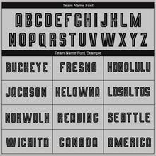 Load image into Gallery viewer, Custom Gray Black Sublimation Fade Fashion Soccer Uniform Jersey