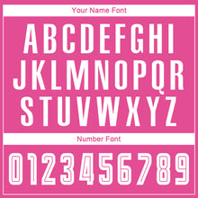Load image into Gallery viewer, Custom Pink White-Black Sublimation Fade Fashion Soccer Uniform Jersey