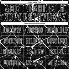 Load image into Gallery viewer, Custom Black White Sublimation Soccer Uniform Jersey