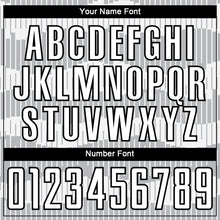 Load image into Gallery viewer, Custom Gray White-Black Pinstripe Sublimation Soccer Uniform Jersey