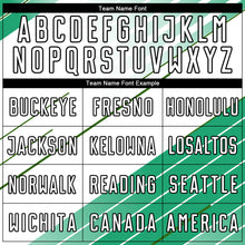 Load image into Gallery viewer, Custom Kelly Green White-Black Sublimation Soccer Uniform Jersey