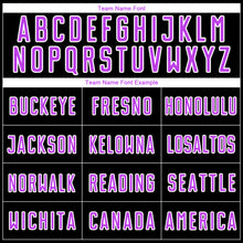 Load image into Gallery viewer, Custom Black Purple-White Animal Print Sublimation Soccer Uniform Jersey