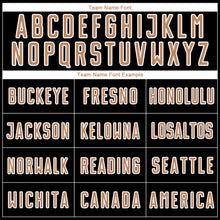 Load image into Gallery viewer, Custom Black Old Gold-White Camouflage Sublimation Soccer Uniform Jersey