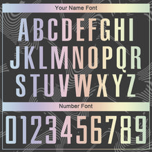 Load image into Gallery viewer, Custom Black Gradient-Gray Curve Lines Sublimation Soccer Uniform Jersey