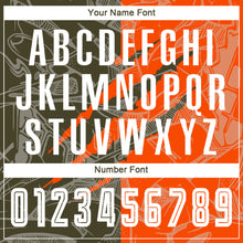 Load image into Gallery viewer, Custom Graffiti Pattern Olive-Orange Scratch Sublimation Soccer Uniform Jersey