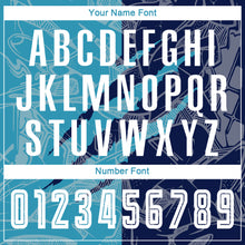 Load image into Gallery viewer, Custom Graffiti Pattern Panther Blue-Navy Scratch Sublimation Soccer Uniform Jersey