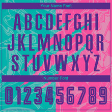 Load image into Gallery viewer, Custom Graffiti Pattern Purple Teal-Pink Scratch Sublimation Soccer Uniform Jersey
