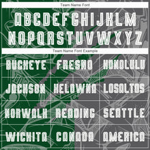 Load image into Gallery viewer, Custom Graffiti Pattern Steel Gray-Green Scratch Sublimation Soccer Uniform Jersey