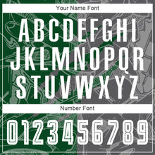 Load image into Gallery viewer, Custom Graffiti Pattern Steel Gray-Green Scratch Sublimation Soccer Uniform Jersey