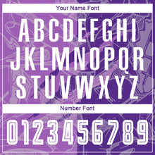 Load image into Gallery viewer, Custom Graffiti Pattern Medium Purple-Purple Scratch Sublimation Soccer Uniform Jersey