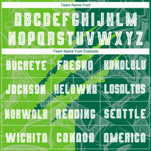 Load image into Gallery viewer, Custom Graffiti Pattern Aurora Green-Kelly Green Scratch Sublimation Soccer Uniform Jersey