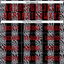 Load image into Gallery viewer, Custom Black Red-Gray Abstract Shape Sublimation Soccer Uniform Jersey