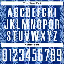 Load image into Gallery viewer, Custom Royal White-Light Blue Abstract Shape Sublimation Soccer Uniform Jersey