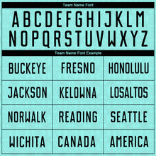 Load image into Gallery viewer, Custom Ice Blue Black Geometric Shapes Sublimation Soccer Uniform Jersey