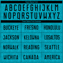 Load image into Gallery viewer, Custom Panther Blue Black Geometric Shapes Sublimation Soccer Uniform Jersey