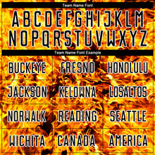 Load image into Gallery viewer, Custom Black White Flame Sublimation Soccer Uniform Jersey