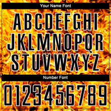 Load image into Gallery viewer, Custom Black White Flame Sublimation Soccer Uniform Jersey