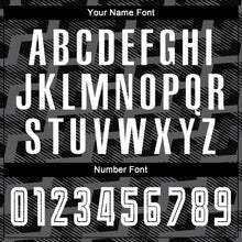 Load image into Gallery viewer, Custom Black White-Steel Gray Line Sublimation Soccer Uniform Jersey