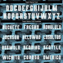 Load image into Gallery viewer, Custom Black White-Shadow Blue Line Sublimation Soccer Uniform Jersey