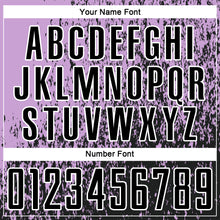 Load image into Gallery viewer, Custom Light Purple Black-White Abstract Fragment Art Sublimation Soccer Uniform Jersey