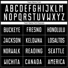 Load image into Gallery viewer, Custom Black White Sublimation Soccer Uniform Jersey