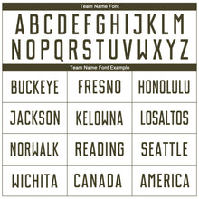 Load image into Gallery viewer, Custom White Olive Sublimation Soccer Uniform Jersey