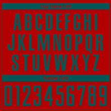 Load image into Gallery viewer, Custom Red Midnight Green Sublimation Soccer Uniform Jersey