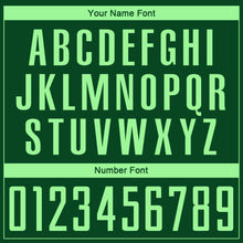 Load image into Gallery viewer, Custom Green Pea Green Sublimation Soccer Uniform Jersey