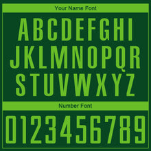 Load image into Gallery viewer, Custom Green Aurora Green Sublimation Soccer Uniform Jersey