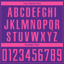 Load image into Gallery viewer, Custom Purple Pink Sublimation Soccer Uniform Jersey