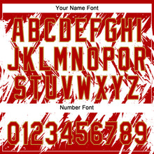 Load image into Gallery viewer, Custom Black Old Gold-White 3D Pattern Abstract Sharp Shape Two-Button Unisex Softball Jersey