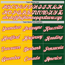 Load image into Gallery viewer, Custom Green Red-Yellow Split Fashion Performance T-Shirt